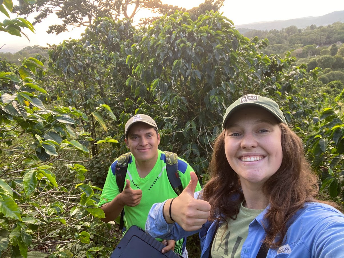 Leah and Donovan after completing the final vegetation survey of the 2024 season!